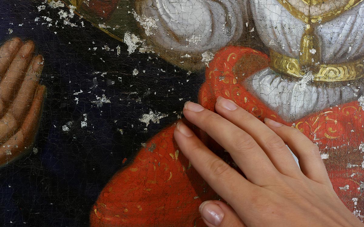 restauro di opere pittoriche